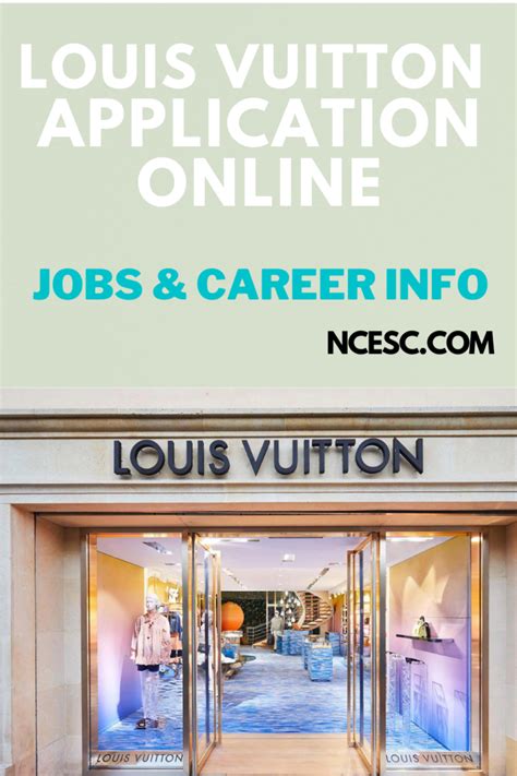 louis vuitton hiring website